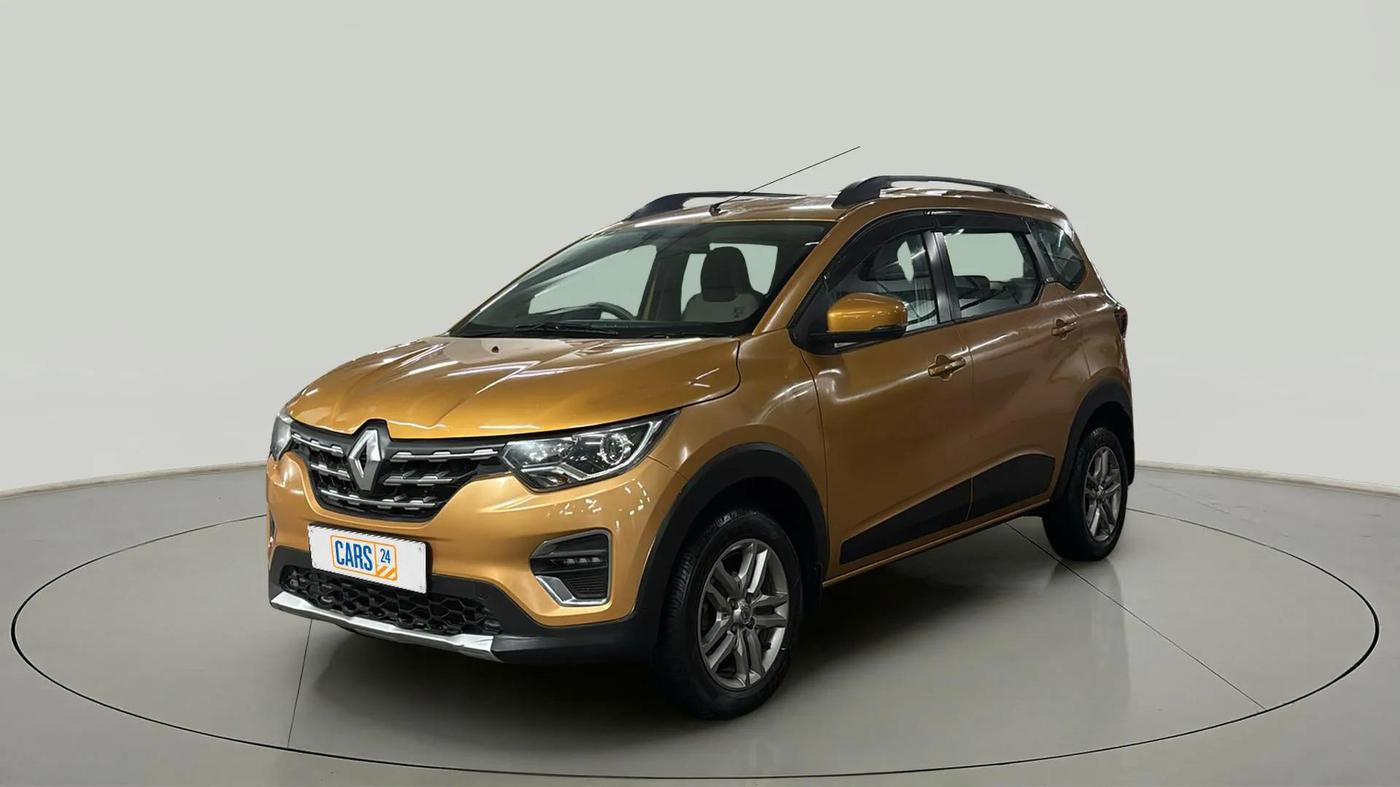 2021 Renault TRIBER RXZ AMT, Petrol, Automatic, 7,972 km, Left Front Diagonal
