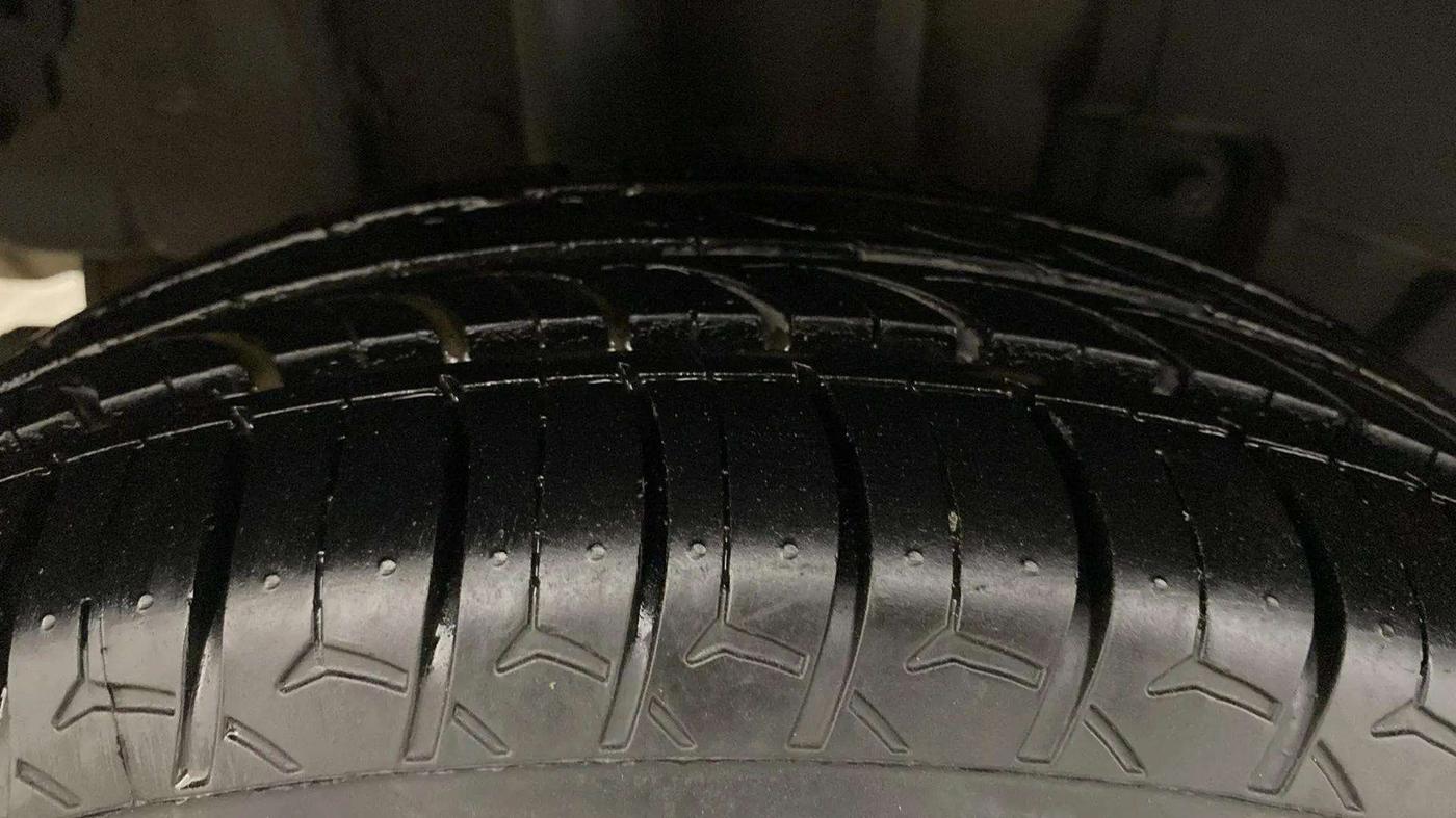 2022 Tata TIGOR XZ PLUS CNG, CNG, Manual, 54,105 km, Right Rear Tyre Tread