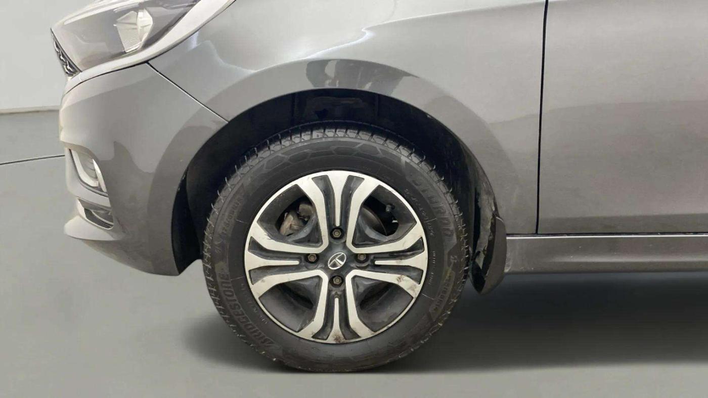 2022 Tata TIGOR XZ PLUS CNG, CNG, Manual, 54,105 km, Left Front Wheel