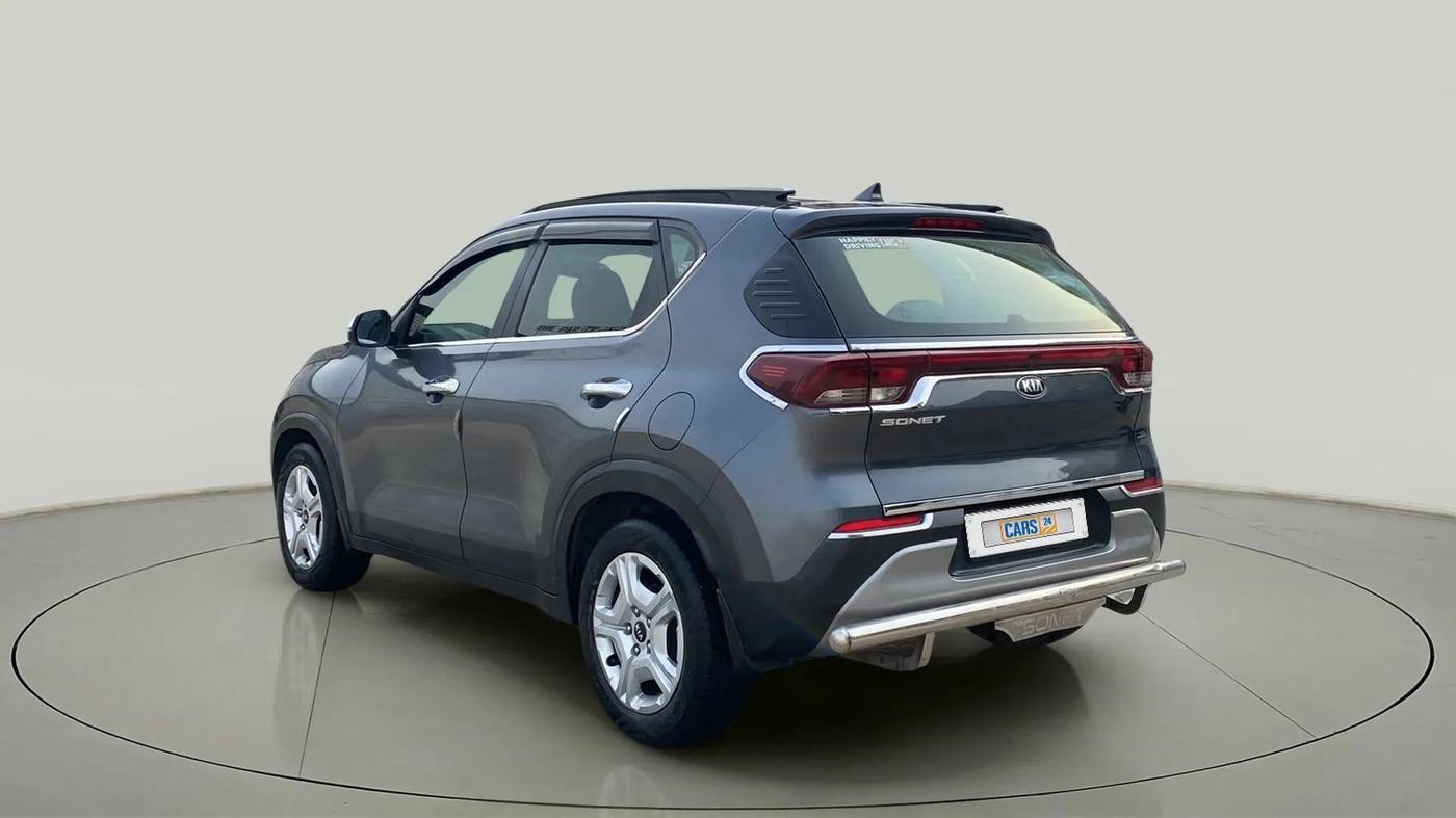 2021 KIA SONET HTK PLUS 1.2, Petrol, Manual, 56,923 km, Left Back Diagonal