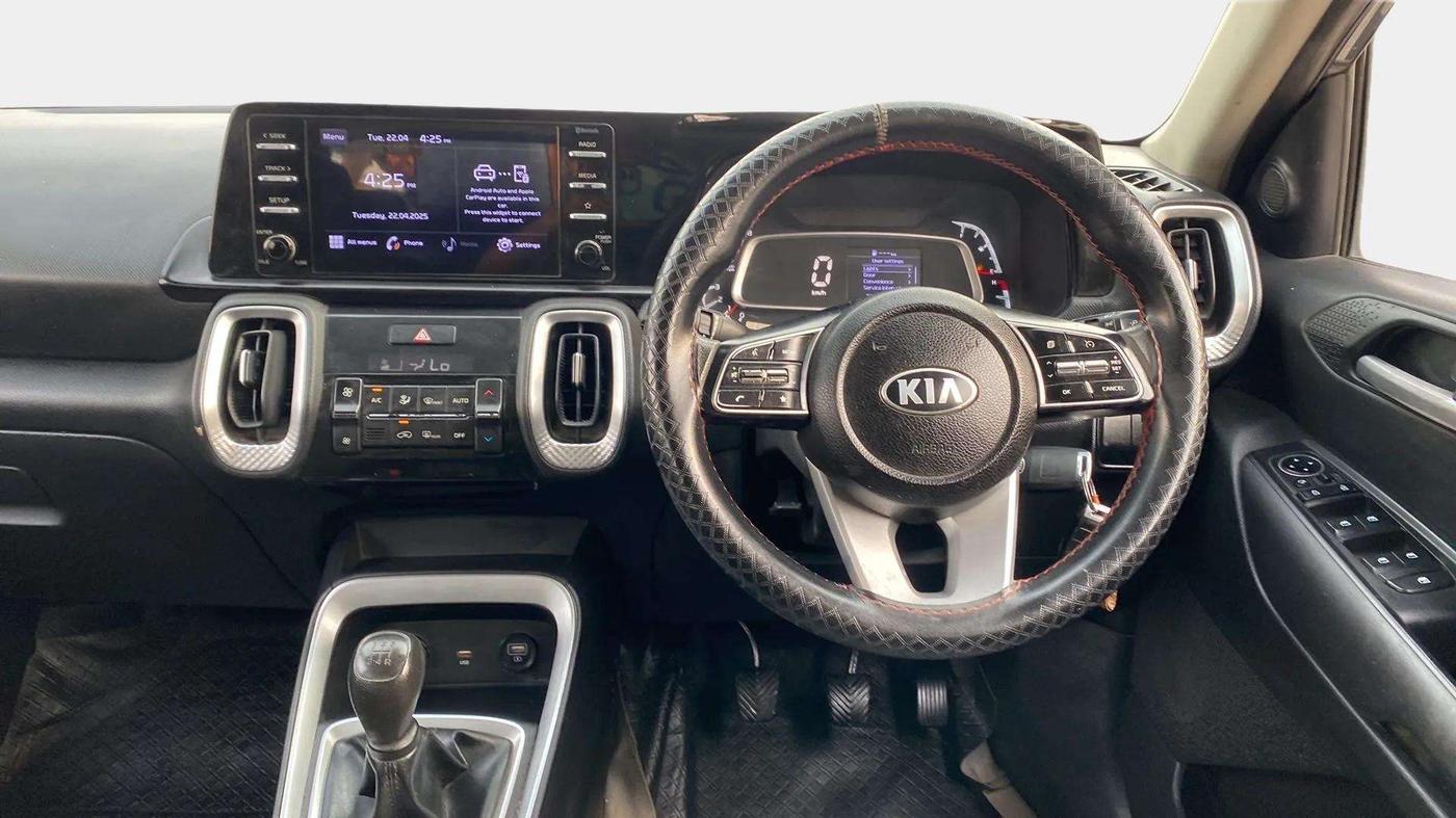 2021 KIA SONET HTK PLUS 1.2, Petrol, Manual, 56,923 km, Steering Wheel Close Up