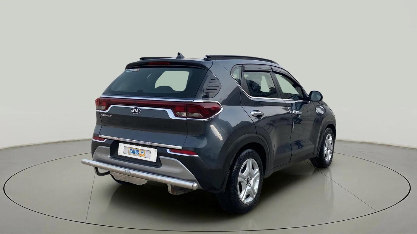2021 KIA SONET HTK PLUS 1.2, Petrol, Manual, 56,923 km, Right Back Diagonal