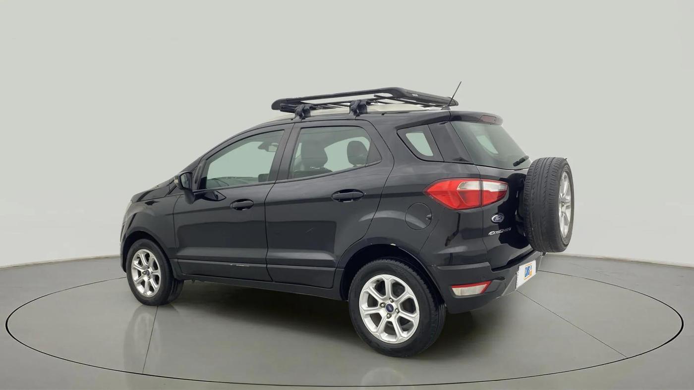 2018 Ford Ecosport TITANIUM + 1.5L PETROL AT, Petrol, Automatic, 70,133 km, Left Back Diagonal