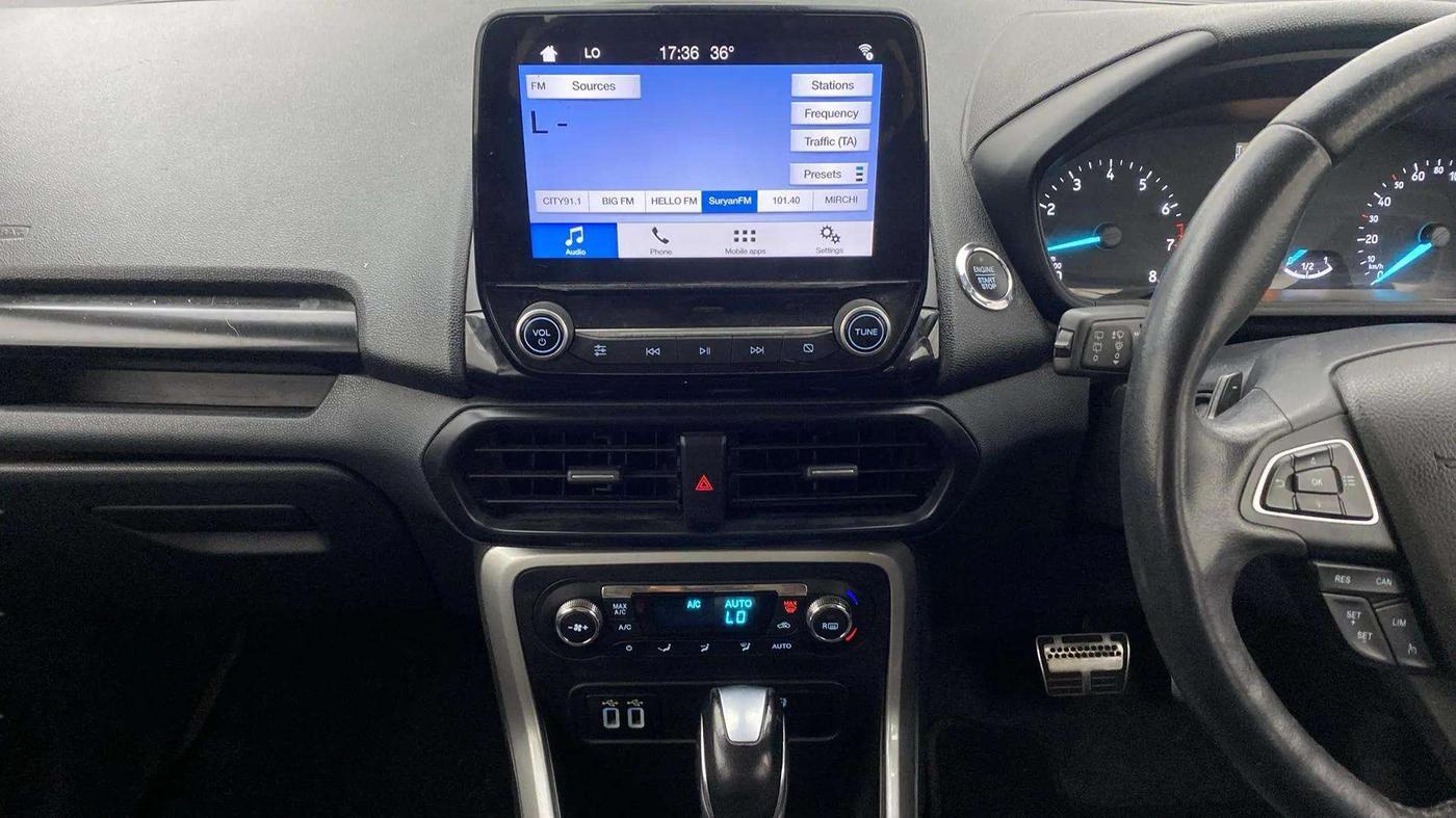 2018 Ford Ecosport TITANIUM + 1.5L PETROL AT, Petrol, Automatic, 70,133 km, Air Conditioner