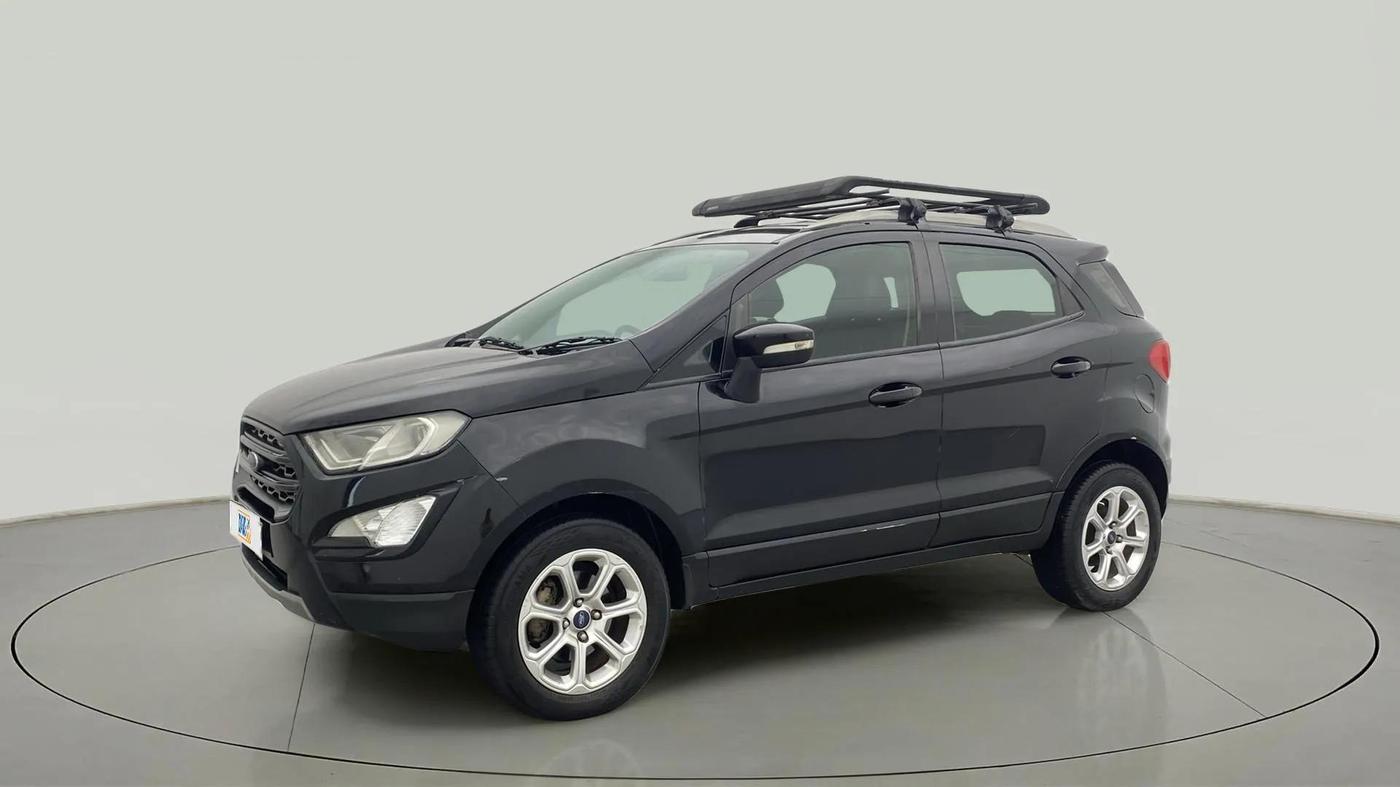 2018 Ford Ecosport TITANIUM + 1.5L PETROL AT, Petrol, Automatic, 70,133 km, Left Front Diagonal