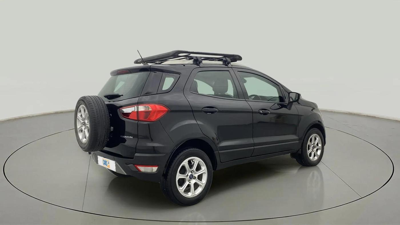2018 Ford Ecosport TITANIUM + 1.5L PETROL AT, Petrol, Automatic, 70,133 km, Right Back Diagonal