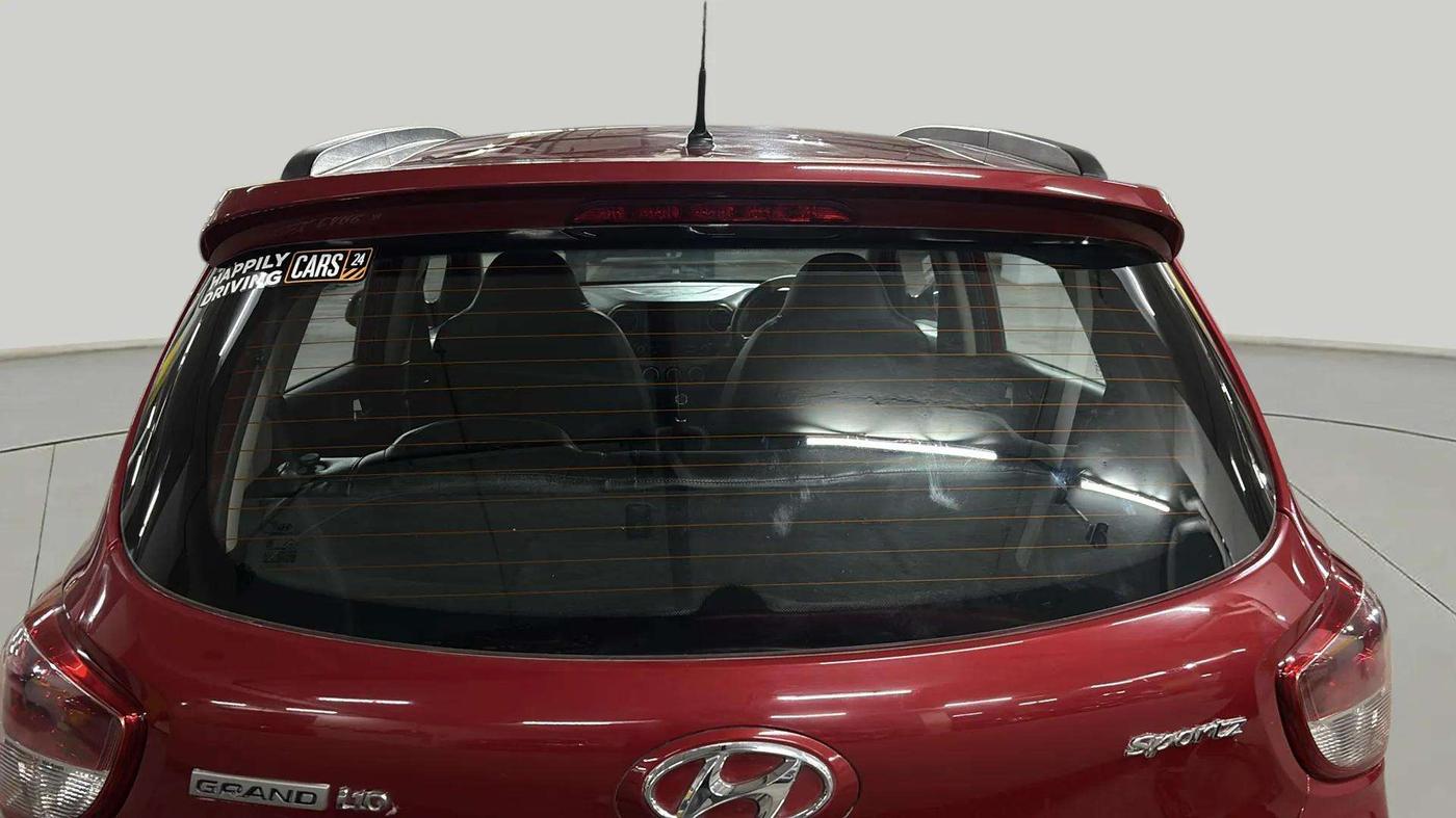 2019 Hyundai Grand i10 SPORTZ 1.2 KAPPA VTVT, Petrol, Manual, 37,720 km, Rear Windshield