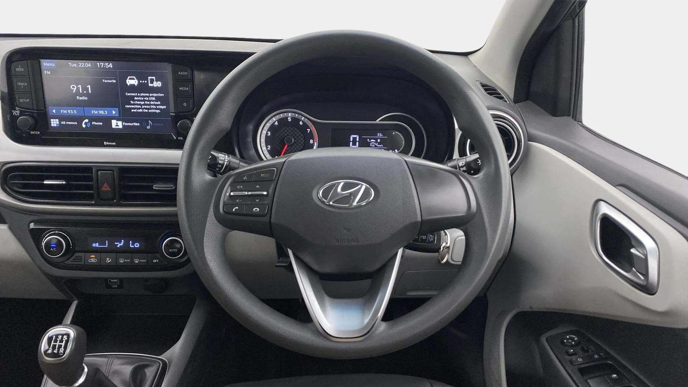 2021 Hyundai GRAND I10 NIOS SPORTZ 1.2 KAPPA VTVT, Petrol, Manual, 54,503 km, Steering Wheel Close Up