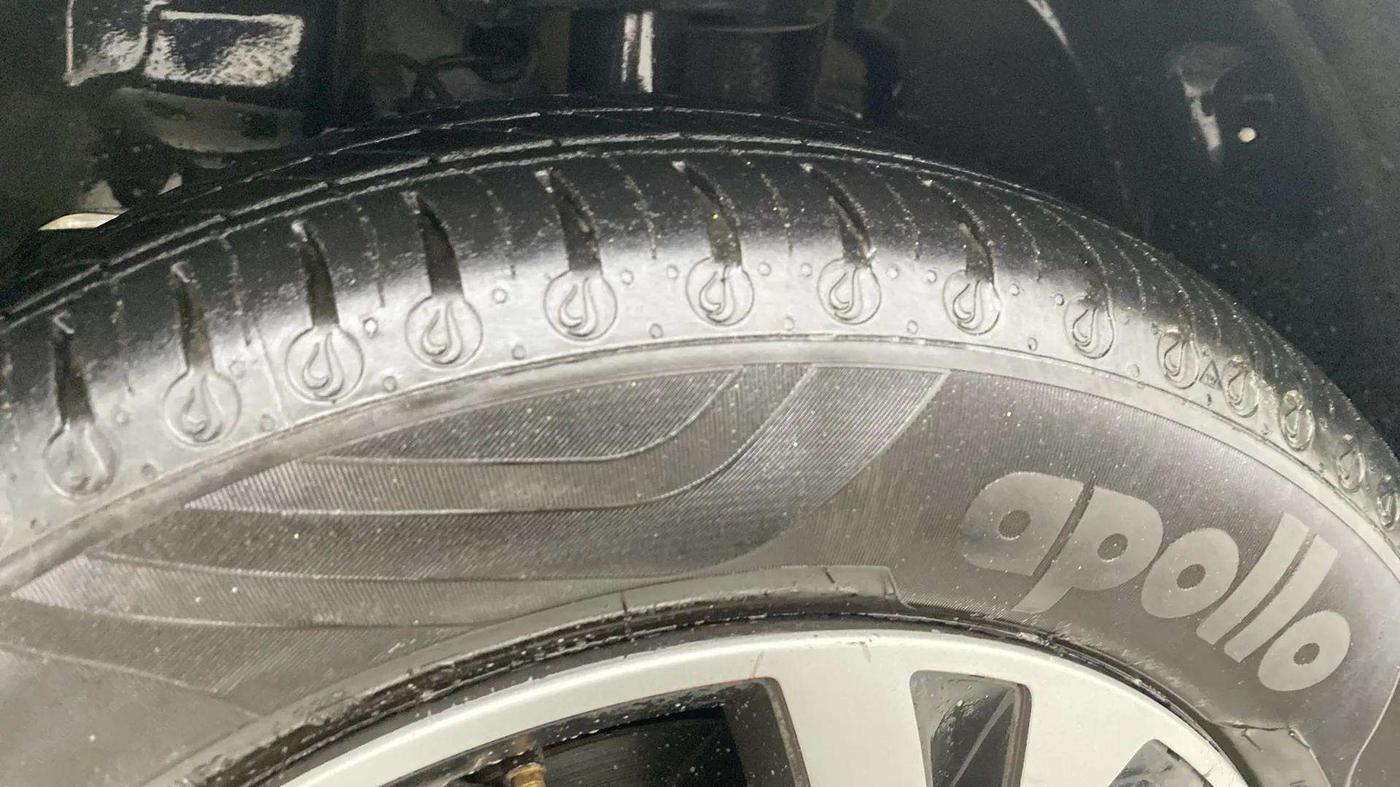 2024 Tata TIGOR XZA Plus iCNG , CNG, Automatic, 21,566 km, Left Front Tyre Tread