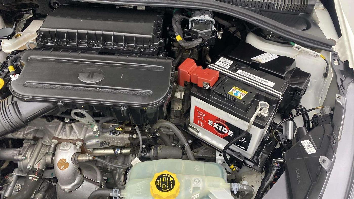 2024 Tata TIGOR XZA Plus iCNG , CNG, Automatic, 21,566 km, Engine View - Left