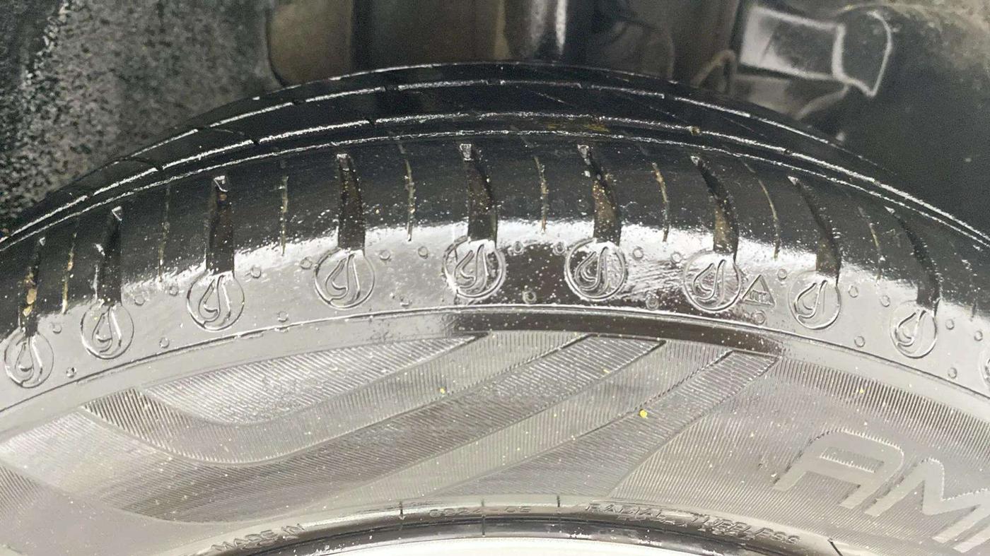 2024 Tata TIGOR XZA Plus iCNG , CNG, Automatic, 21,566 km, Right Front Tyre Tread