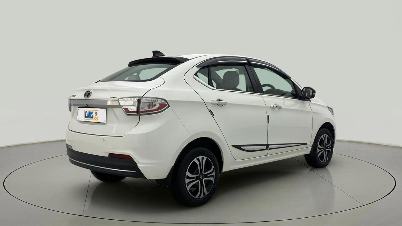 2024 Tata TIGOR XZA Plus iCNG , CNG, Automatic, 21,566 km, Right Back Diagonal