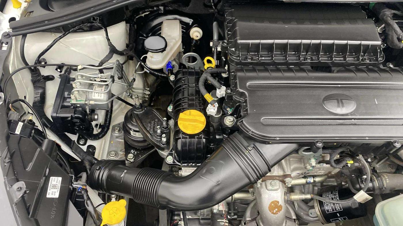 2024 Tata TIGOR XZA Plus iCNG , CNG, Automatic, 21,566 km, Engine View - Right