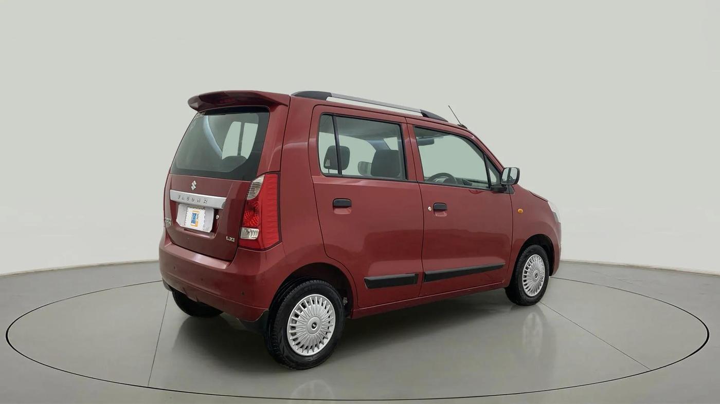 2013 Maruti Wagon R 1.0 LXI CNG, CNG, Manual, 42,558 km, Right Back Diagonal