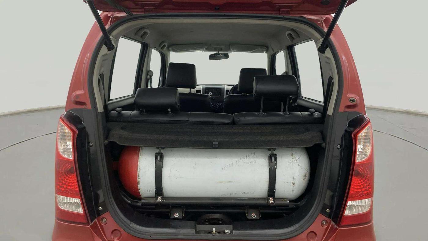 2013 Maruti Wagon R 1.0 LXI CNG, CNG, Manual, 42,558 km, Boot Inside