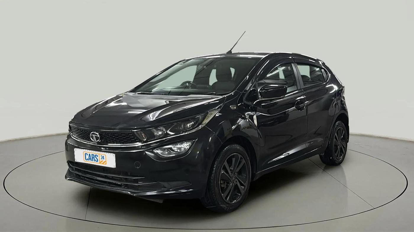 2021 Tata ALTROZ XZ PLUS PETROL DARK EDITION, Petrol, Manual, 56,489 km, Left Front Diagonal