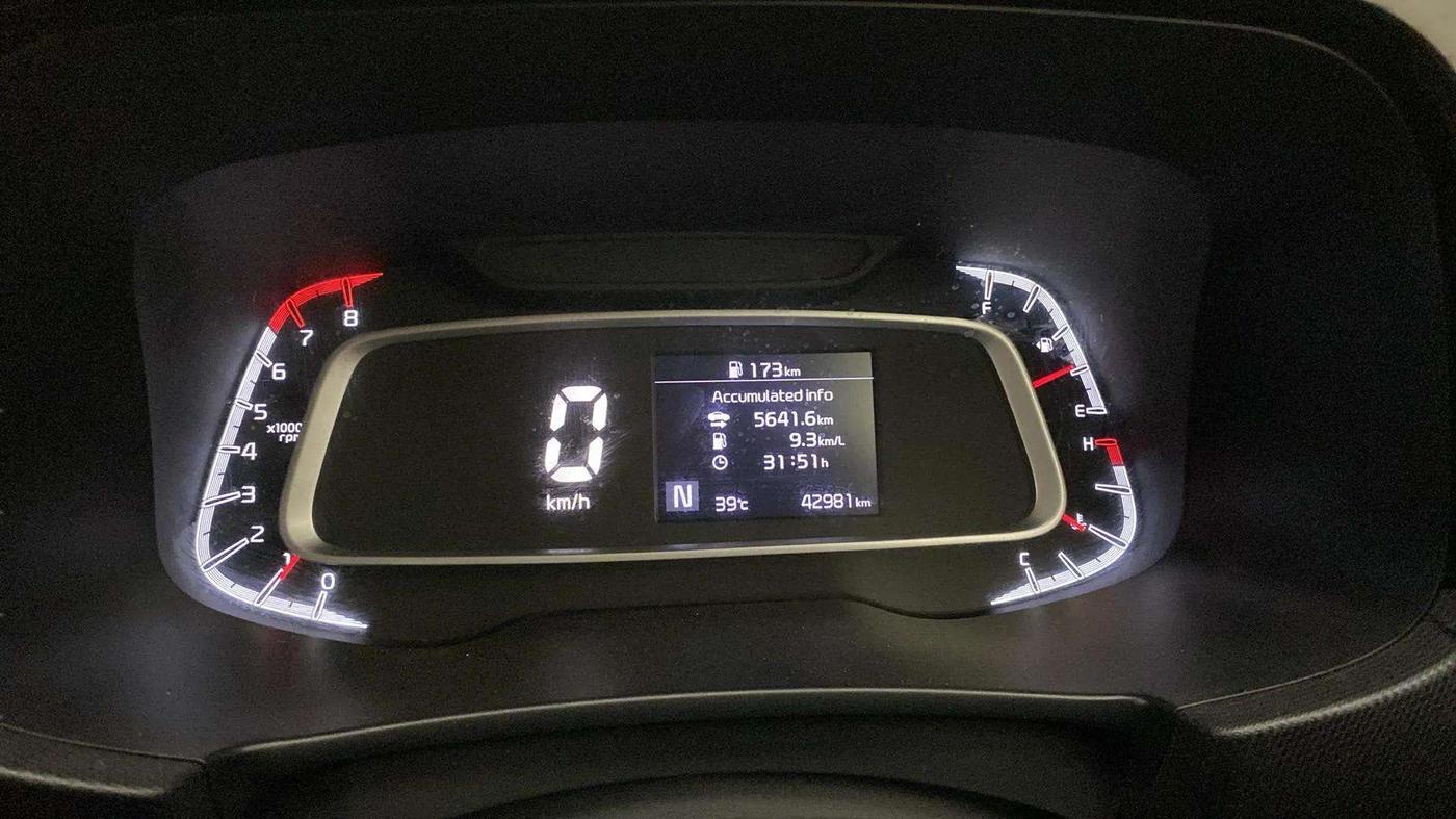 2020 KIA SONET HTK PLUS 1.0 IMT, Petrol, Manual, 42,968 km, Odometer Image