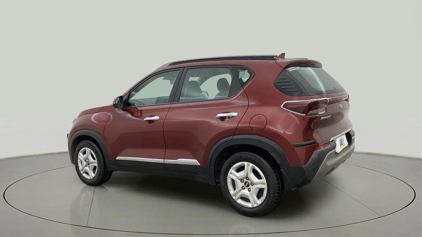 2020 KIA SONET HTK PLUS 1.0 IMT, Petrol, Manual, 42,968 km, Left Back Diagonal