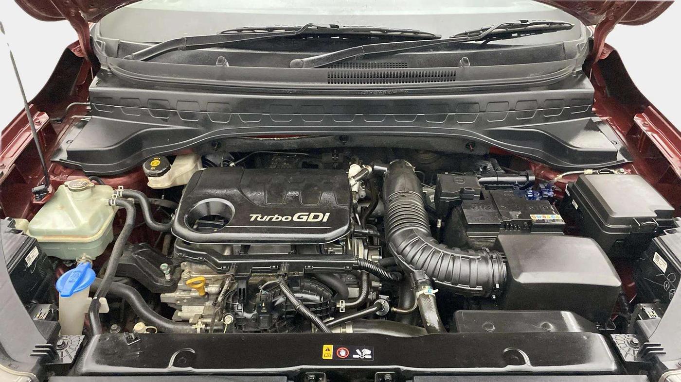 2020 KIA SONET HTK PLUS 1.0 IMT, Petrol, Manual, 42,968 km, Engine View