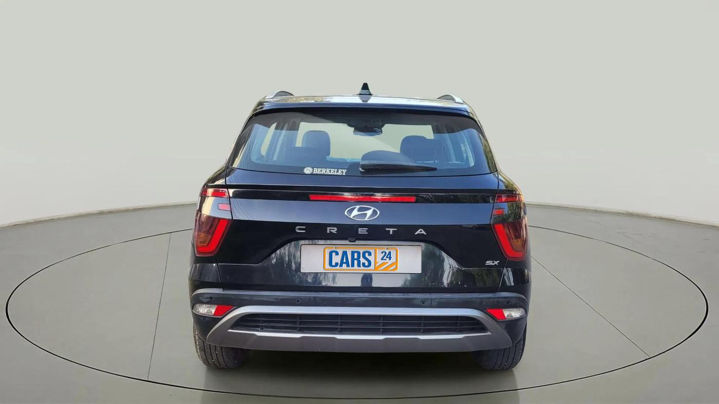 2020 Hyundai Creta SX (O) IVT 1.5 PETROL, Petrol, Automatic, 58,329 km, Back/Rear