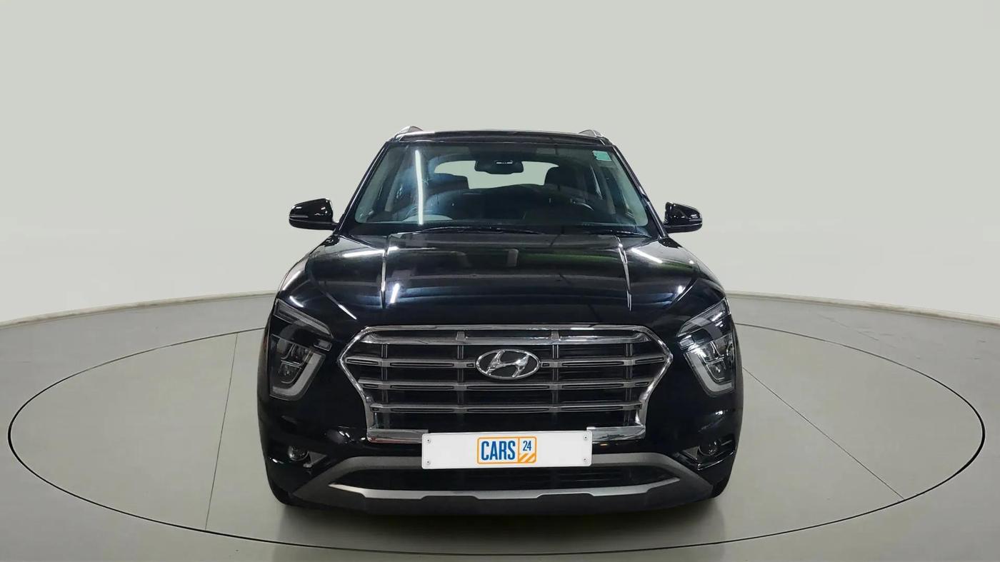 2020 Hyundai Creta SX (O) IVT 1.5 PETROL, Petrol, Automatic, 58,329 km, Front