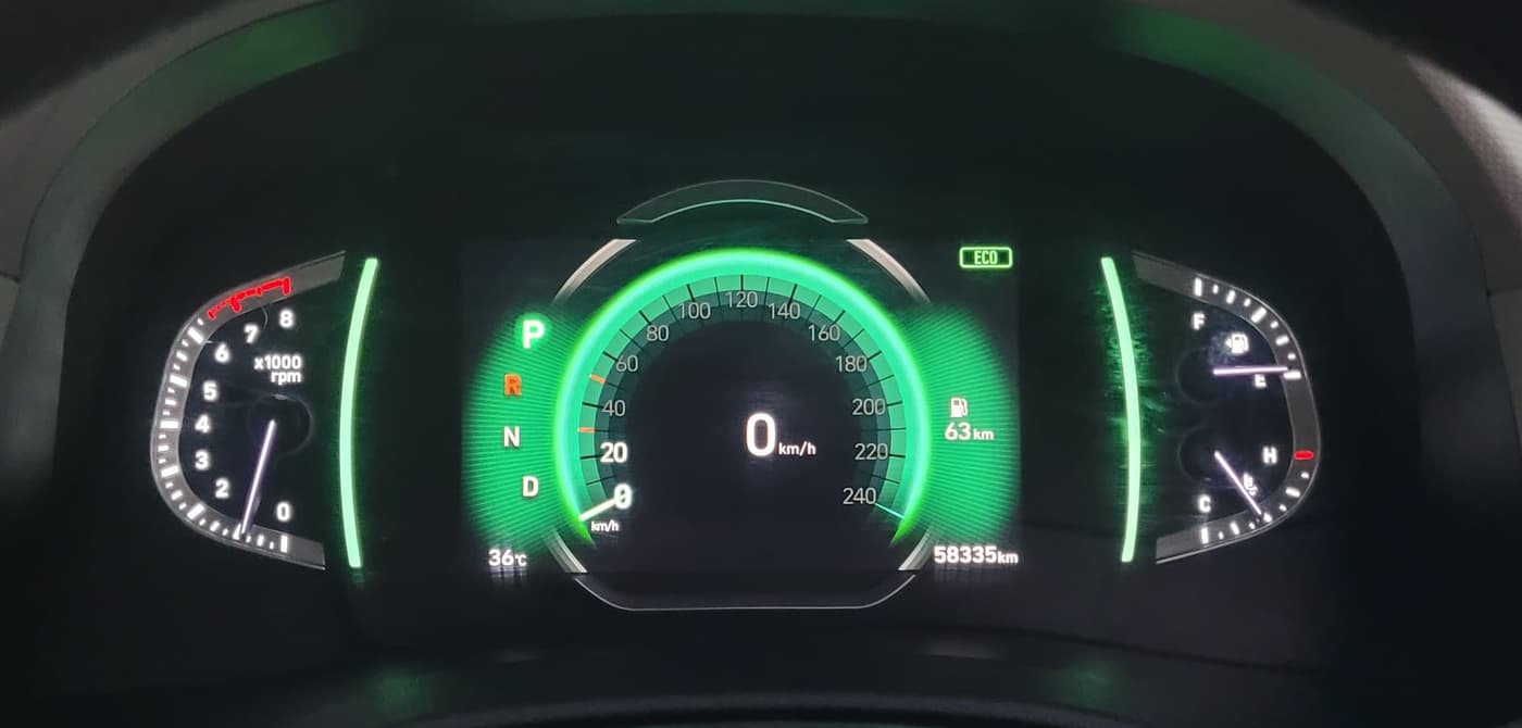 2020 Hyundai Creta SX (O) IVT 1.5 PETROL, Petrol, Automatic, 58,329 km, Odometer Image