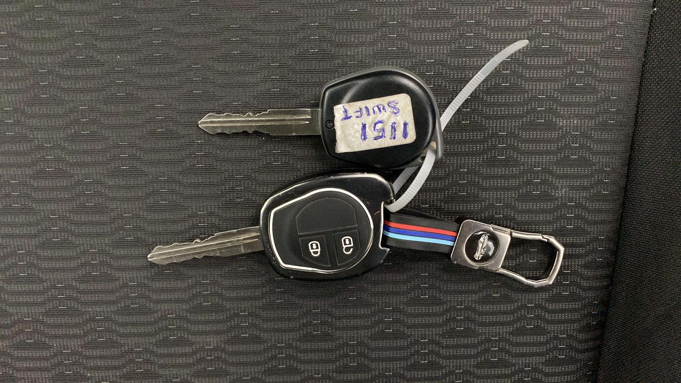 2025 Maruti Swift LXi, Petrol, Manual, 1,829 km, Key Close Up