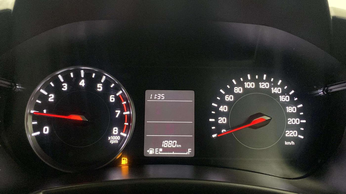 2025 Maruti Swift LXi, Petrol, Manual, 1,829 km, Odometer Image