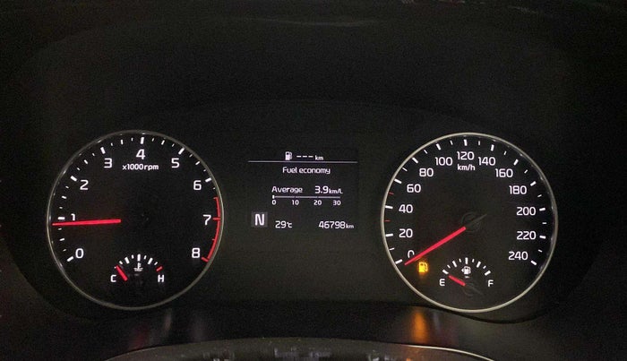2021 KIA SELTOS HTX IVT 1.5 PETROL, Petrol, Automatic, 46,797 km, Odometer Image