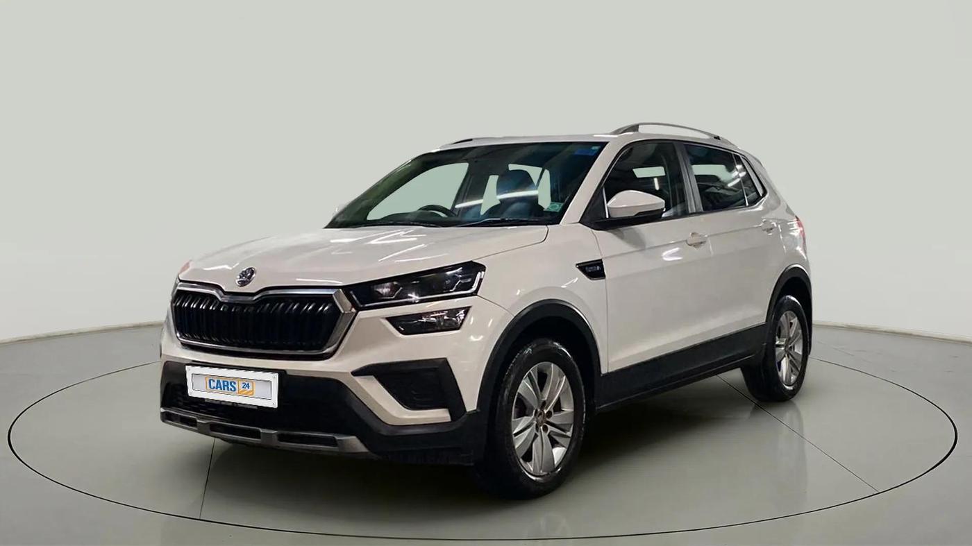 2021 Skoda KUSHAQ AMBITION 1.0L TSI MT, Petrol, Manual, 58,465 km, Left Front Diagonal