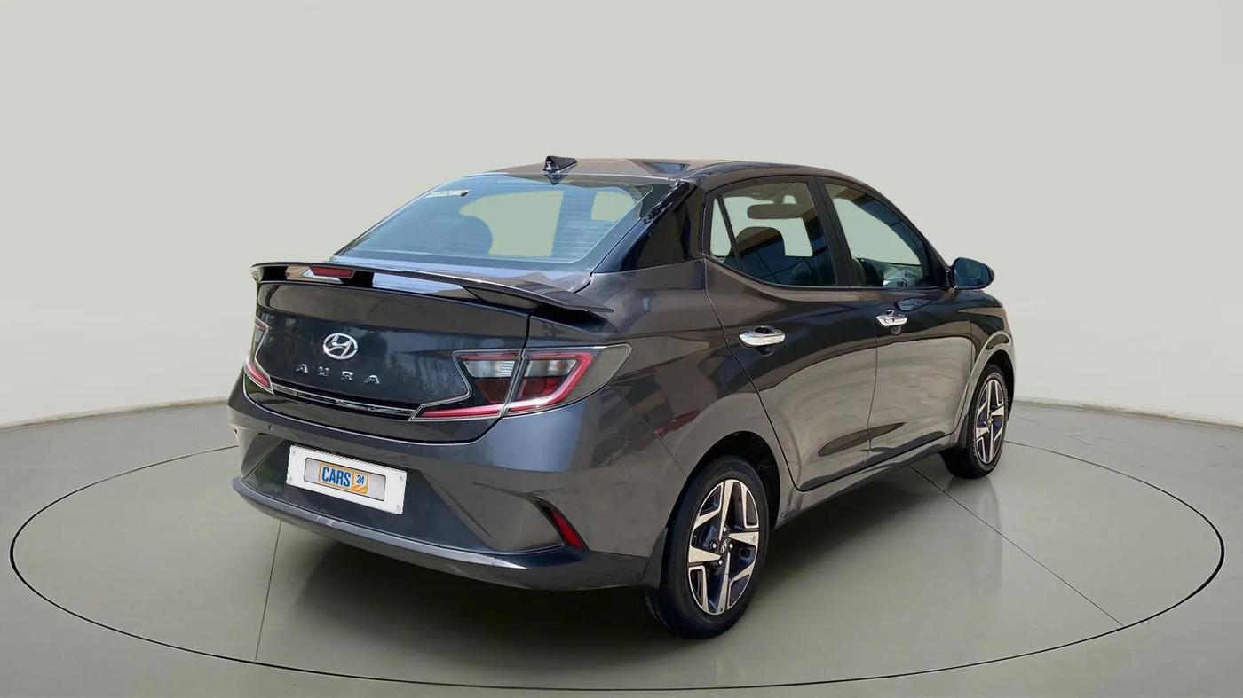 2022 Hyundai AURA SX 1.2, Petrol, Manual, 45,200 km, Right Back Diagonal
