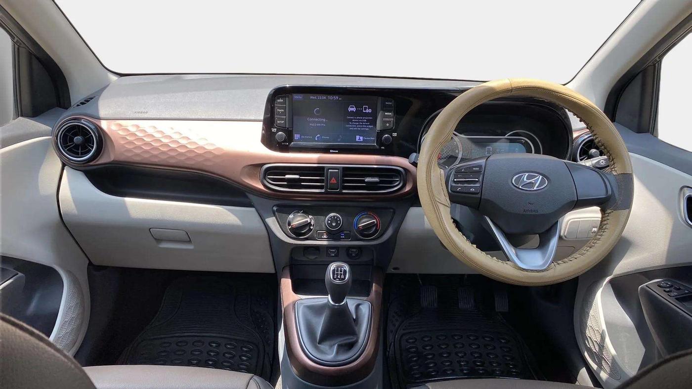 2022 Hyundai AURA SX 1.2, Petrol, Manual, 45,200 km, Dashboard