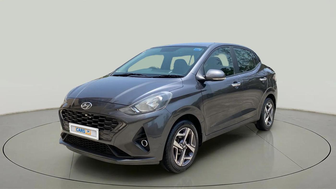 2022 Hyundai AURA SX 1.2, Petrol, Manual, 45,200 km, Left Front Diagonal