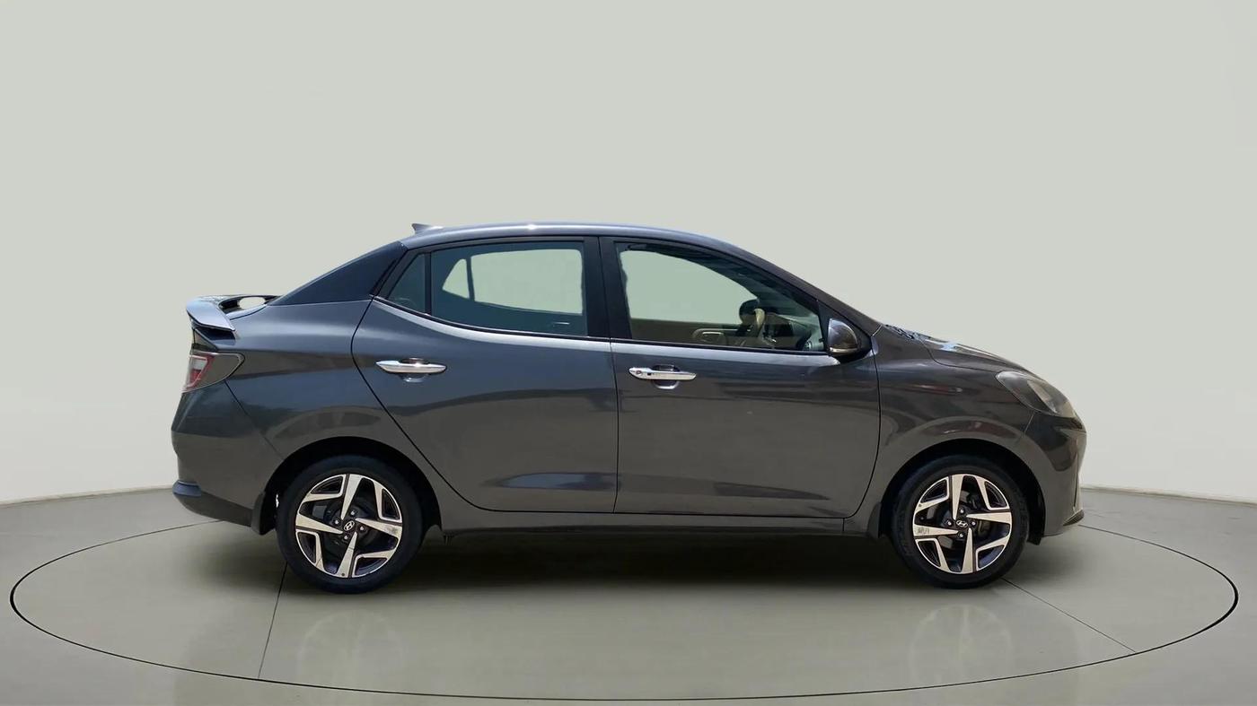 2022 Hyundai AURA SX 1.2, Petrol, Manual, 45,200 km, Right Side View