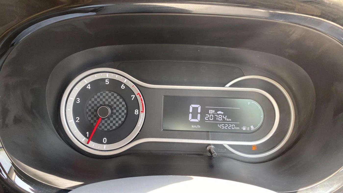 2022 Hyundai AURA SX 1.2, Petrol, Manual, 45,200 km, Odometer Image