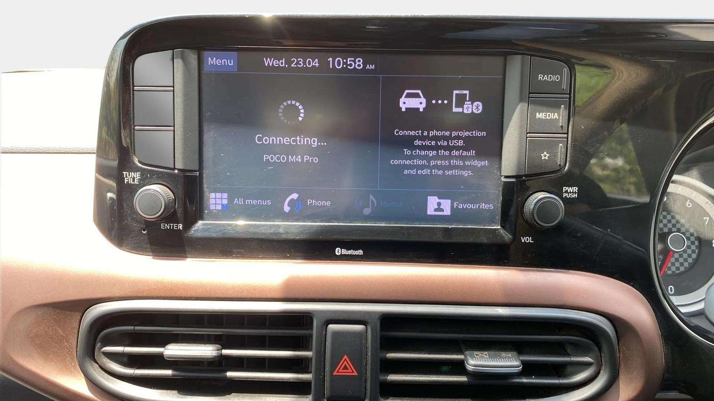 2022 Hyundai AURA SX 1.2, Petrol, Manual, 45,200 km, Air Conditioner