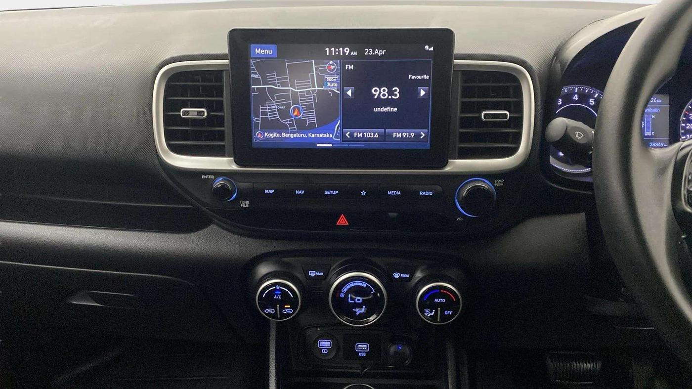 2019 Hyundai VENUE SX PLUS 1.0 TURBO DCT, Petrol, Automatic, 38,883 km, Air Conditioner