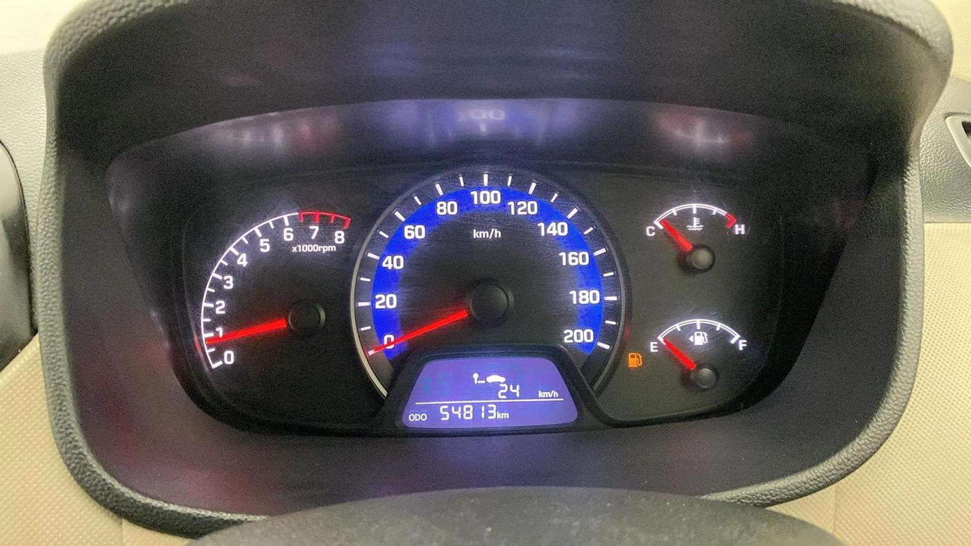 2018 Hyundai Xcent SX 1.2, Petrol, Manual, 54,769 km, Odometer Image
