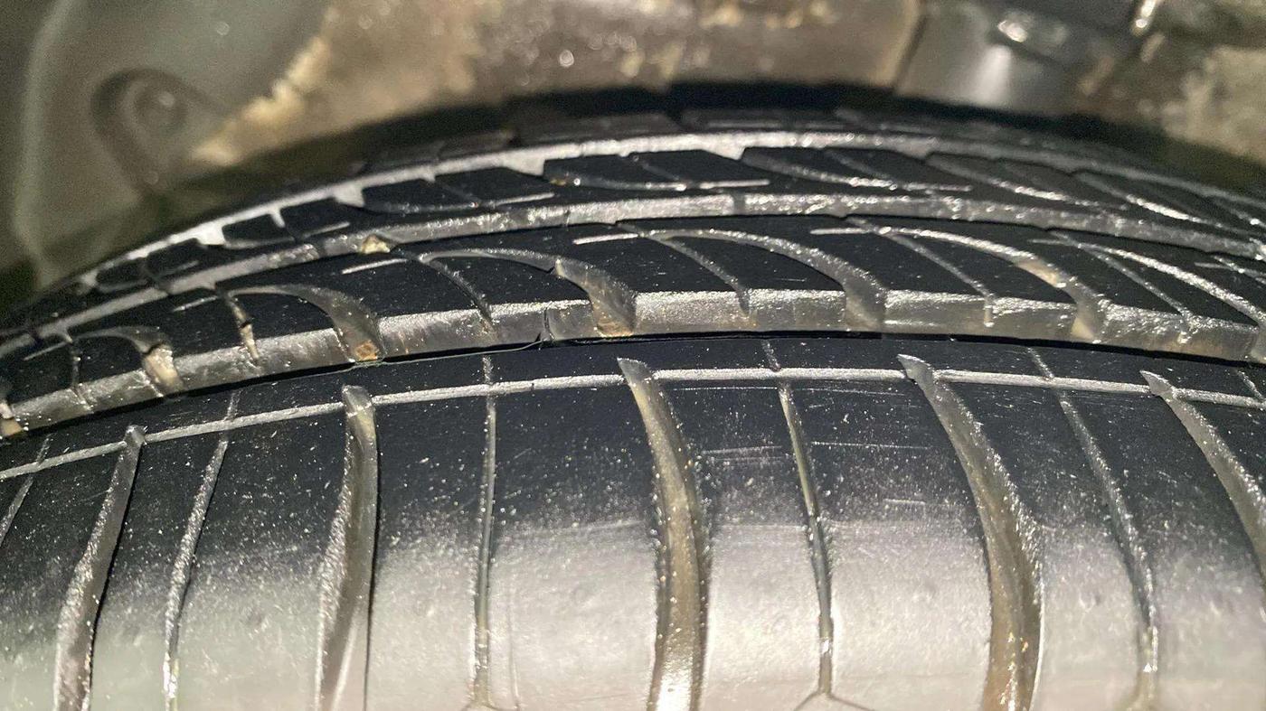 2018 Hyundai Xcent SX 1.2, Petrol, Manual, 54,769 km, Left Front Tyre Tread