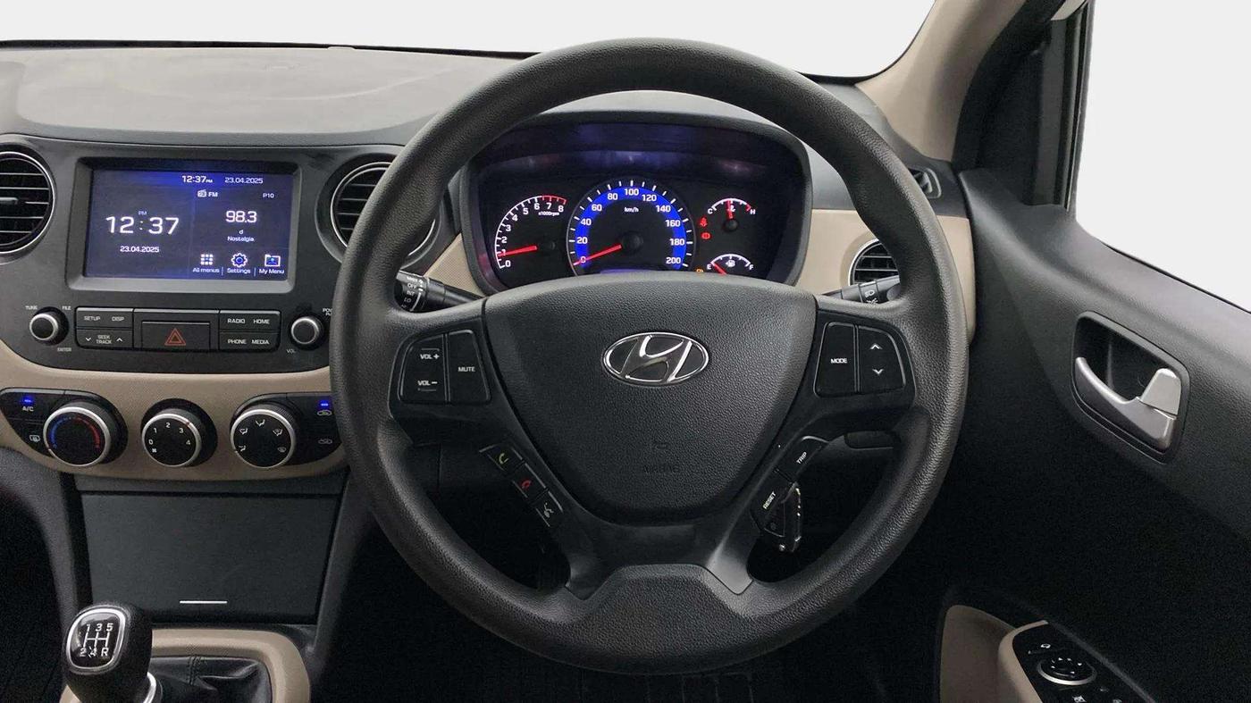 2018 Hyundai Xcent SX 1.2, Petrol, Manual, 54,769 km, Steering Wheel Close Up