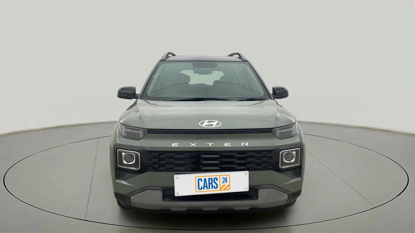 2023 Hyundai EXTER SX(O) CONNECT 1.2 AMT DUAL TONE, Petrol, Automatic, 17,850 km, Front