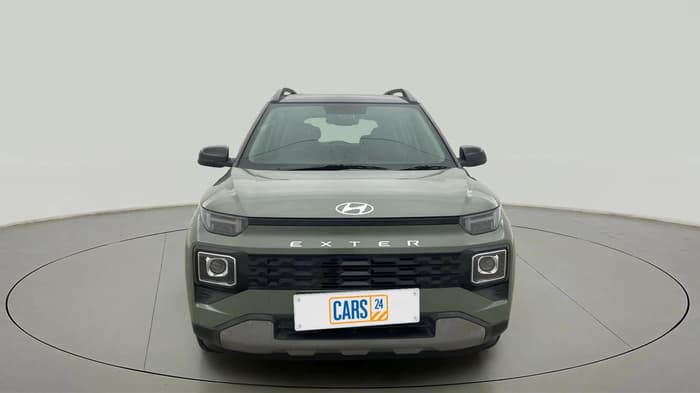2023 Hyundai EXTER SX(O) CONNECT 1.2 AMT DUAL TONE, Petrol, Automatic, 17,850 km, Front