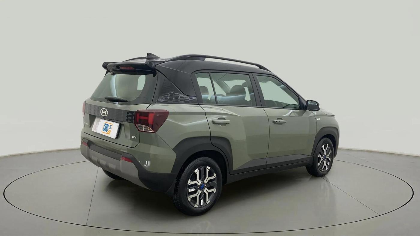 2023 Hyundai EXTER SX(O) CONNECT 1.2 AMT DUAL TONE, Petrol, Automatic, 17,850 km, Right Back Diagonal