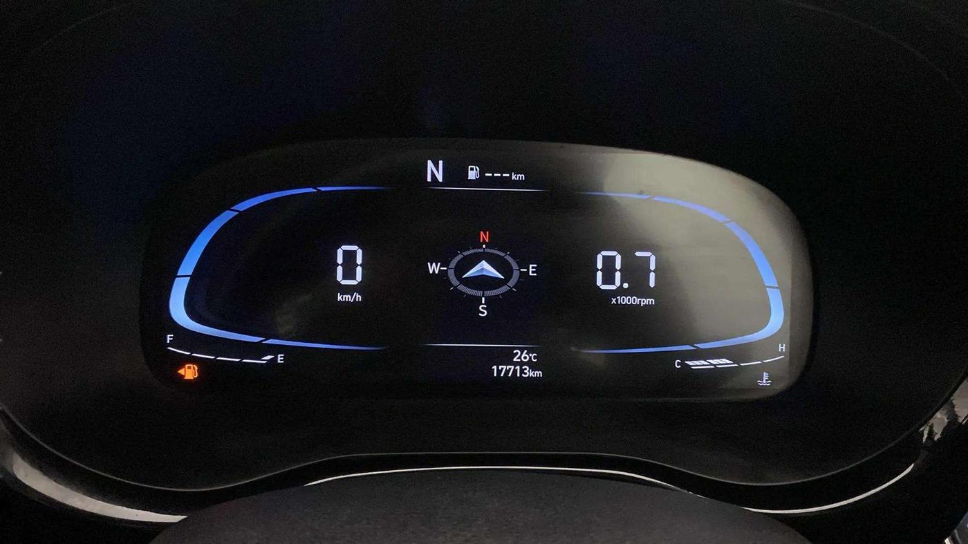 2023 Hyundai EXTER SX(O) CONNECT 1.2 AMT DUAL TONE, Petrol, Automatic, 17,850 km, Odometer Image