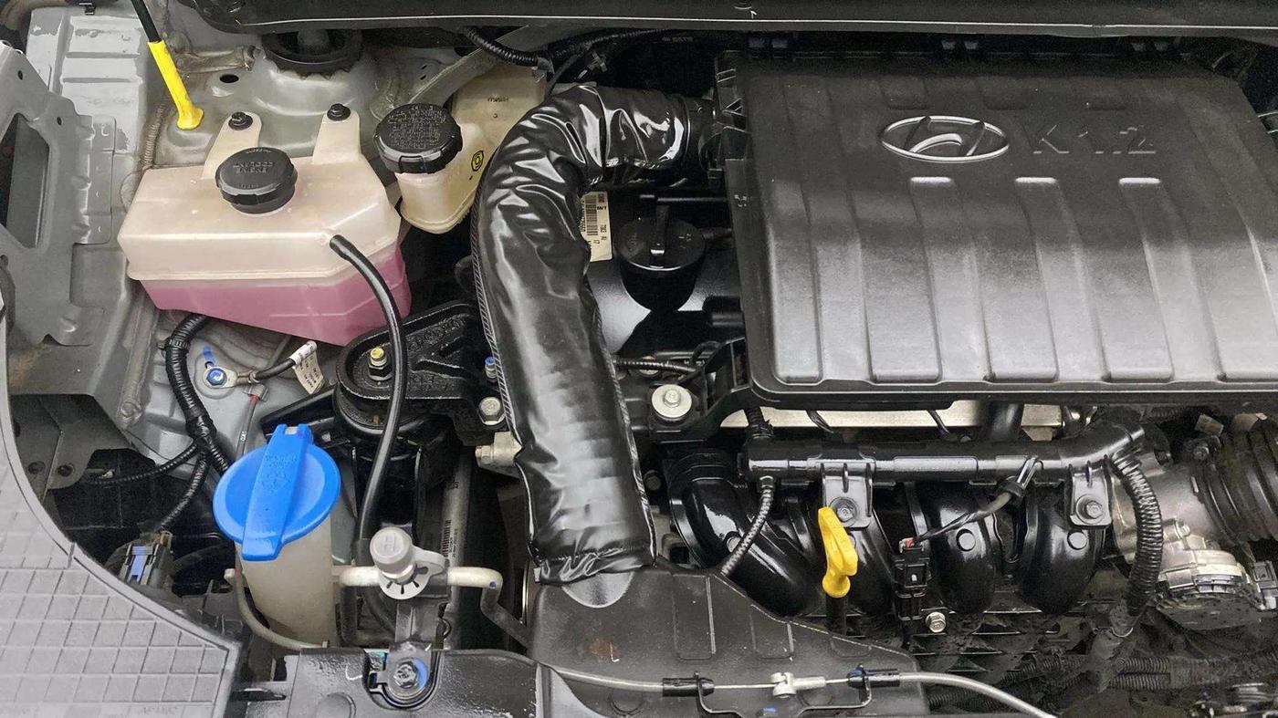 2023 Hyundai EXTER SX(O) CONNECT 1.2 AMT DUAL TONE, Petrol, Automatic, 17,850 km, Engine View - Right