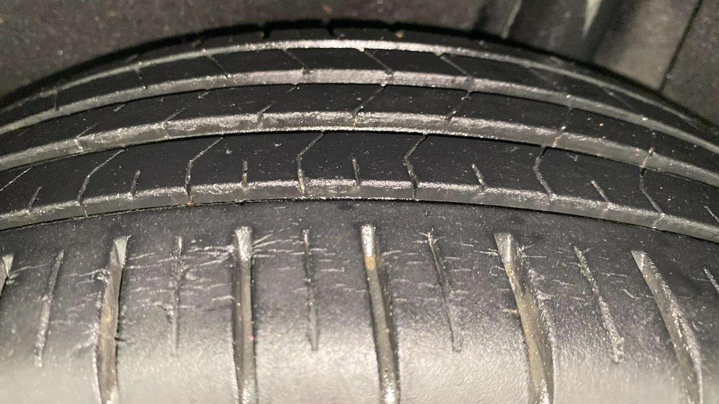 2017 Maruti Baleno ALPHA PETROL 1.2, Petrol, Manual, 22,292 km, Left Rear Tyre Tread