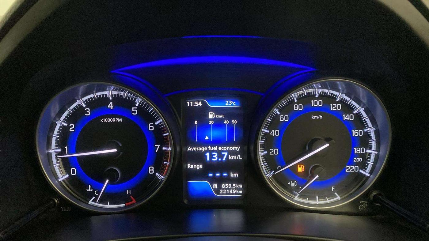 2017 Maruti Baleno ALPHA PETROL 1.2, Petrol, Manual, 22,292 km, Odometer Image