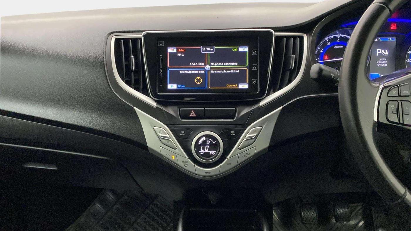 2017 Maruti Baleno ALPHA PETROL 1.2, Petrol, Manual, 22,292 km, Air Conditioner