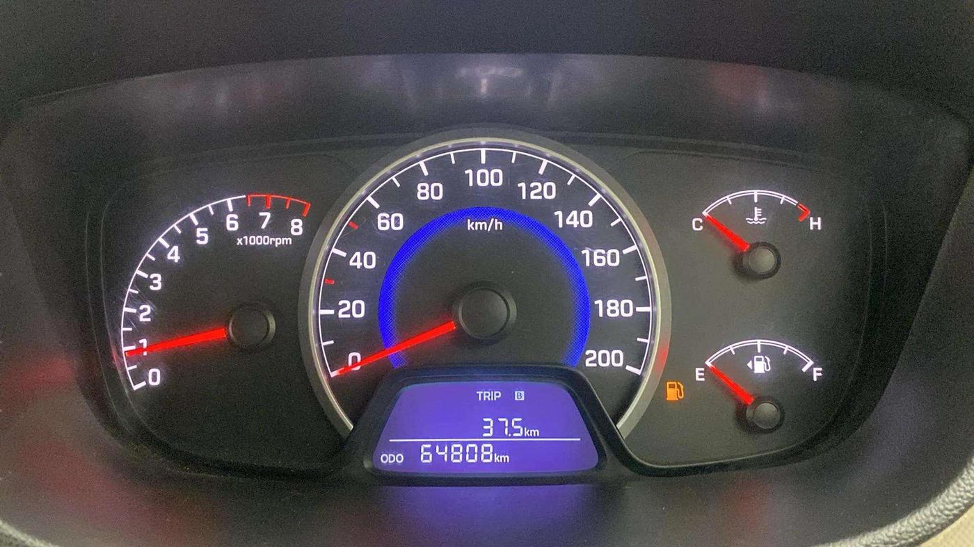 2016 Hyundai Grand i10 MAGNA 1.2 KAPPA VTVT, Petrol, Manual, 65,010 km, Odometer Image