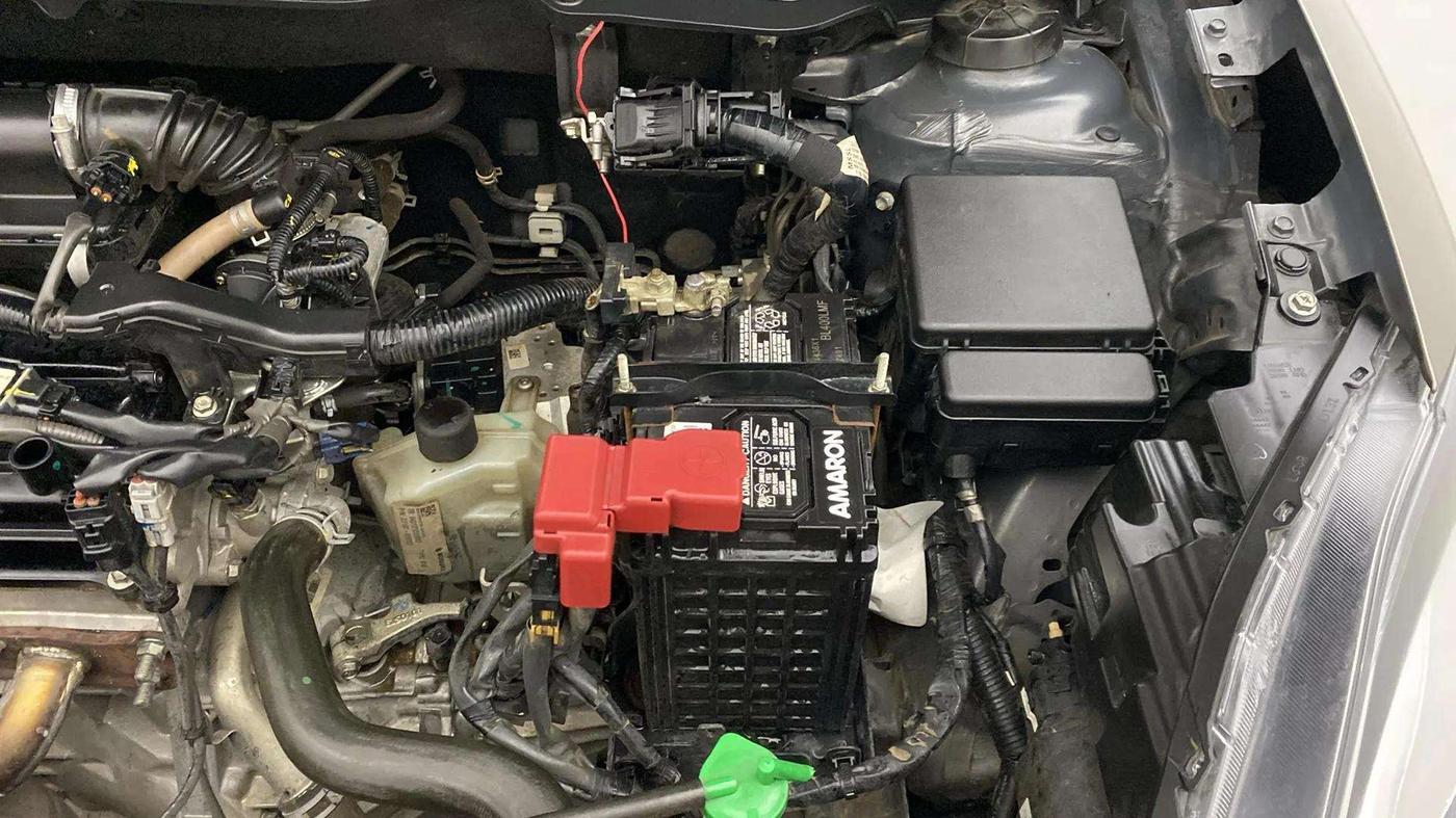 2019 Maruti Dzire ZXI PLUS AMT, Petrol, Automatic, 48,134 km, Engine View - Left